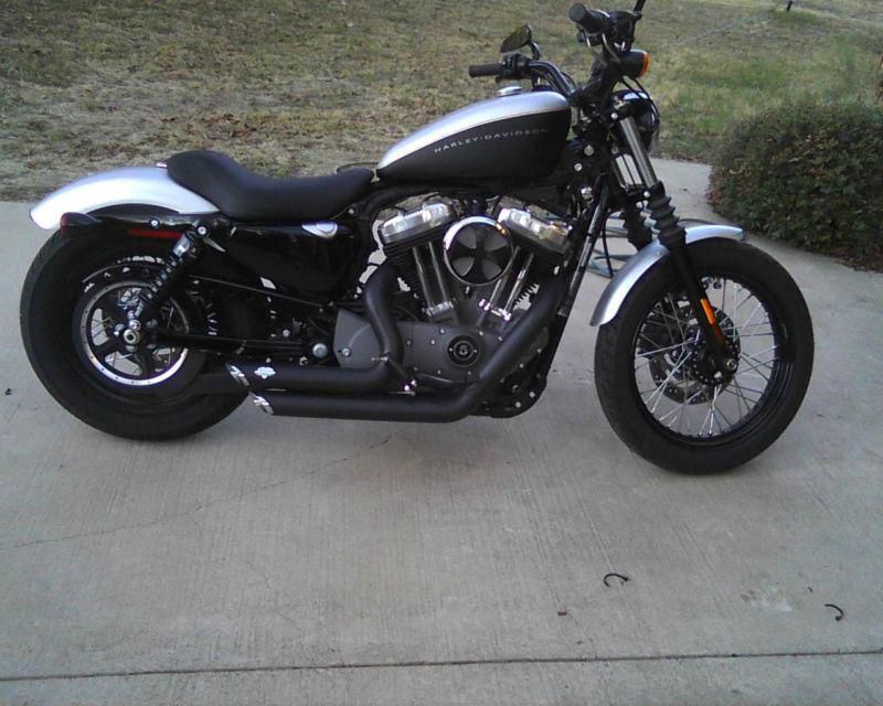 harley 1200 nightster with extras only 500 miles 2009 hd nice ride