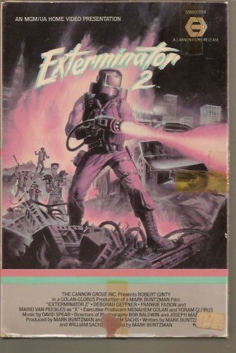 Exterminator 2 (1985 BETA/Betamax Big Box) Mario Van Peebles