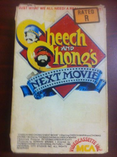 CHEECH AND CHONG&#039;S NEXT MOVIE Beta Original Release on Video 1980