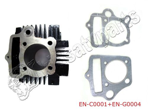 90cc 110 125cc Engine Cylinder w/ Head Gasket ATV QUAD GO KART DIRT BIKE 52.4mm
