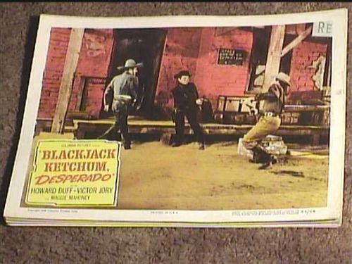 BLACKJACK KETCHUM DESPERADO 1956 LOBBY CARD #2 WESTERN