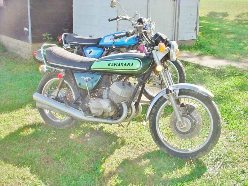 1973 Kawasaki H1 Mach 3 III 500cc Motorcycle