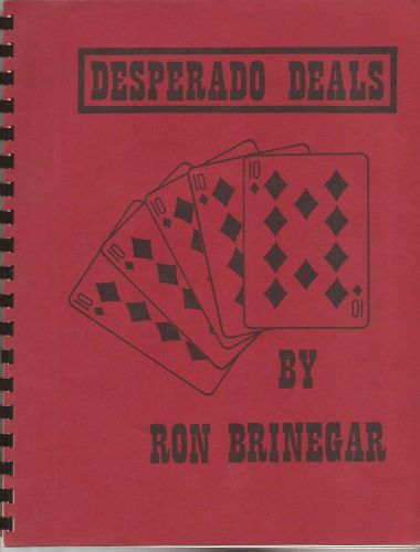 DESPERADO DEALS by Ron Brinegar 1976