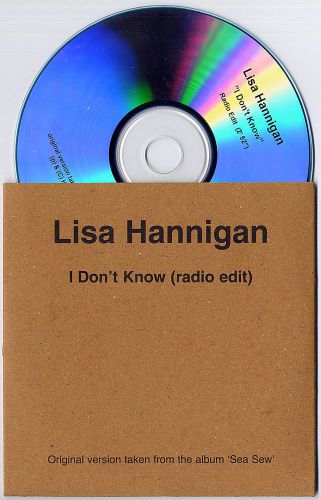 Lisa hannigan i don&#039;t know 2009 uk 1trk promo test cd