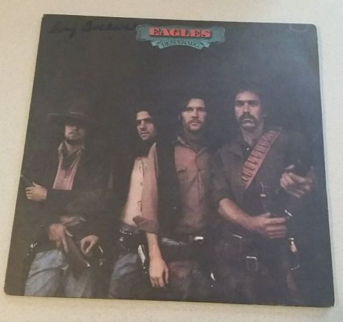 Eagles - desperado textured cover lp record vg vinyl 197 sd 5068
