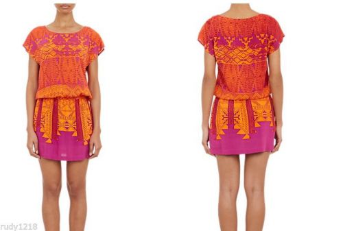 NWT Twelfth Street by Cynthia Vincent Barneys Multi-Color Mini dress XS