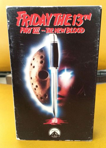 FRIDAY THE 13TH Part VII 7 The New Blood BETA MOVIE VIDEO TAPE 1988 Betamax