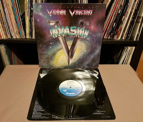 Vinnie vincent invasion **1986 uk press w/insert** chr 1626