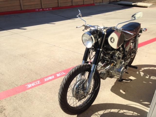 1966 Honda CB in excellent condition (Cafe Racer)