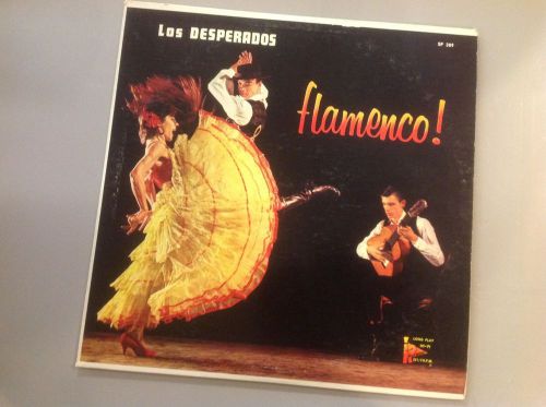 Los Desperados Flamenco!* Rare Vintage Cover Art Gypsy Inspired LP