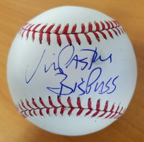 Vincent Pastore AKA Big Pussy from the Sopranos Autographed Baseball