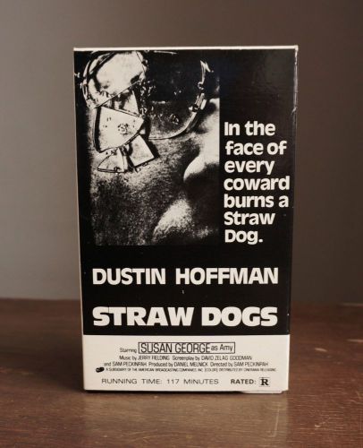 Straw dogs (1971) - beta - magnetic video corporation betamax not/vhs/movie cult