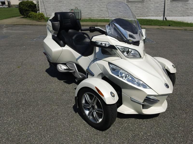 2011 Can-Am Spyder RT Limited electric shift WHITE LTD low miles save big