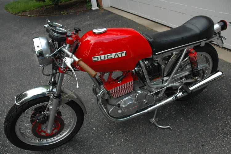 1978 Ducati 500GTL, completely restored