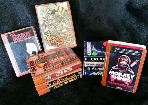 10x vtg beta tapes horror slasher gore sleaze cult creature collectible betamax