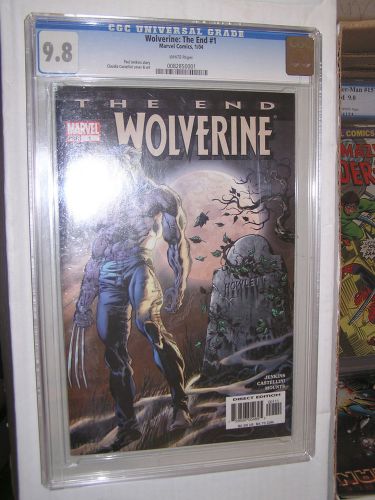 Wolverine the end #1 cgc 9.6 ed hannigan and klaus janson cover kingpin app