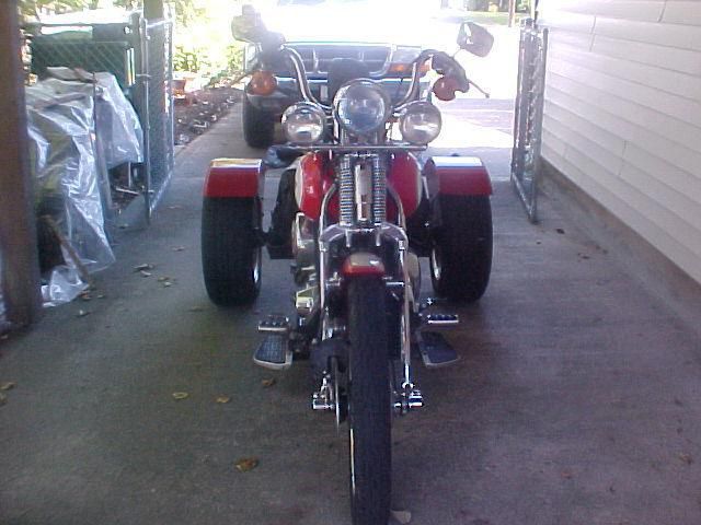RARE 2-TONE 91 HD SPRINGER SOFTTAIL TRIKE / with CONVERSION KIT FOR 2 WHEELER