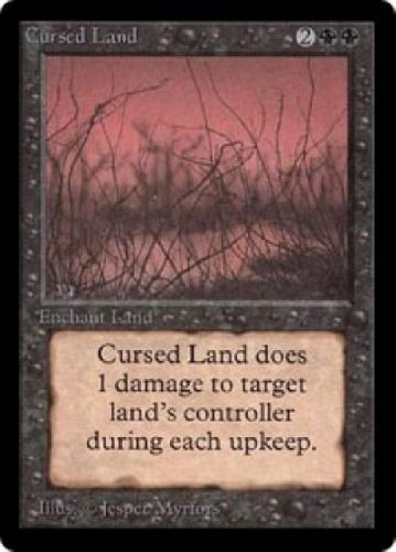Cursed Land played MTG Beta Magic