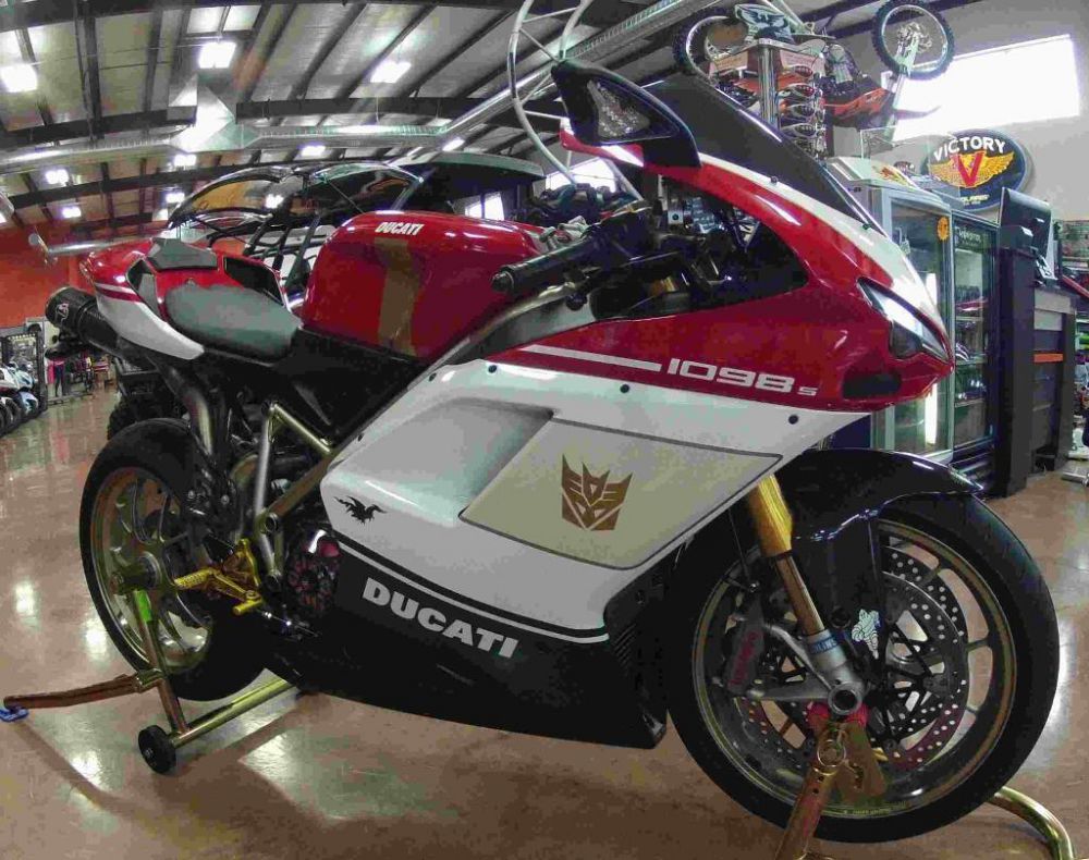 2007 ducati superbike 1098 s tricolore  sportbike 