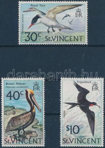 St. vincent stamp birds set mnh 1974 mi 362-364 ws159230