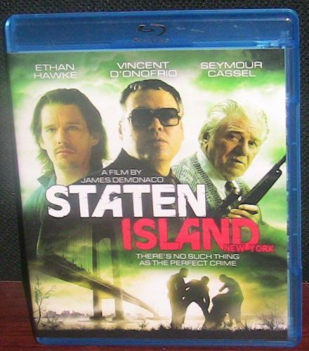 Staten island (blu-ray disc, 2009) like new (vincent d&#039;onofrio, ethan hawke)
