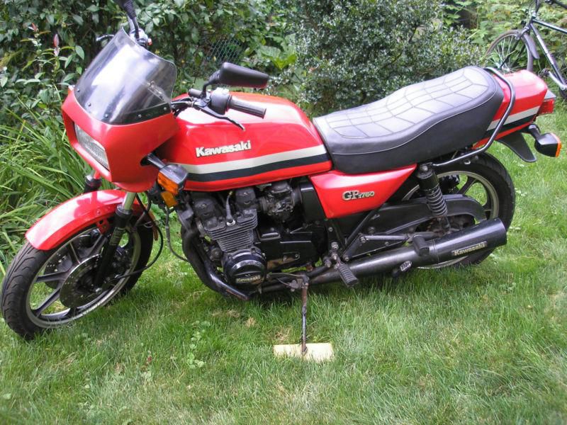 1982 82 GPZ 750 KAWASAKI MOTORCYCLE GPZ750 GPz750 GPz 750 KZ VINTAGE