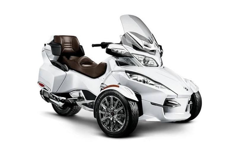 NEW 2013 Can-Am / Spyder® RT Limited - SE5 , Pearl White w/ brown or black seat