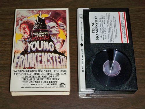 YOUNG FRANKENSTEIN - BETA RARE - 1974 Mel Brooks Gene Wilder MAGNETIC 1st Press