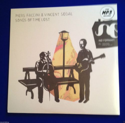 New in wrap vinyl lp songs of time lost piers faccini vincent segal 2014 cello