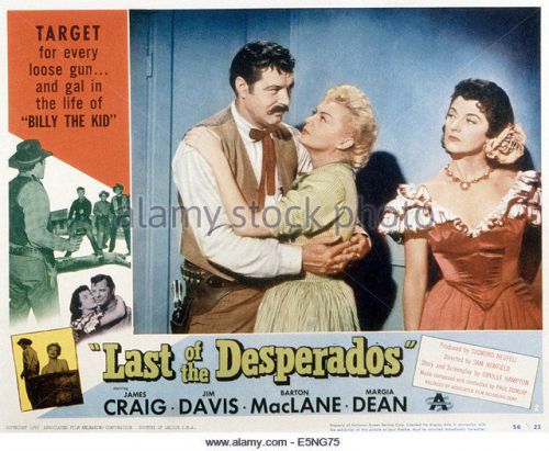16mm Feature Film LAST OF THE DESPERADOS 1955