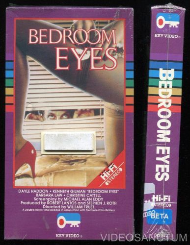 SEX COMEDY THRILLER BETA NOT VHS BEDROOM EYES 1984 KEY VIDEO DAYLE HADDON CULT