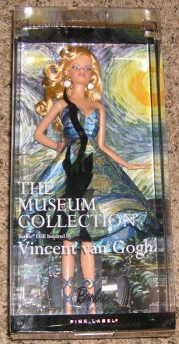 Museum Collection Barbie Doll Inspired by Vincent van Gogh Starry Night NRFB