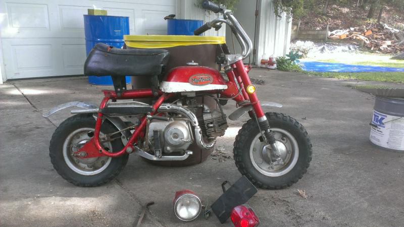1970 Honda Mini Trail 50cc Z50A Mini Bike Pit Bike Restoration Rebuild Project