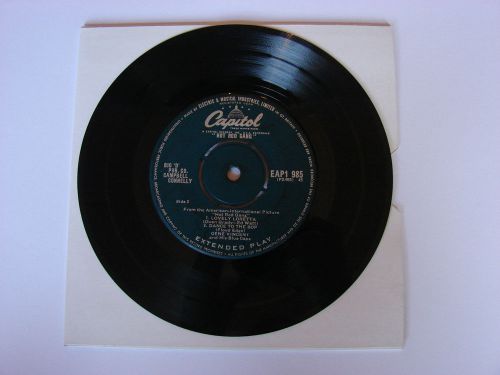 Gene Vincent Hot Rod Gang 4 track EP 7&#034; Single Vinyl Record EAP1985 F1-985