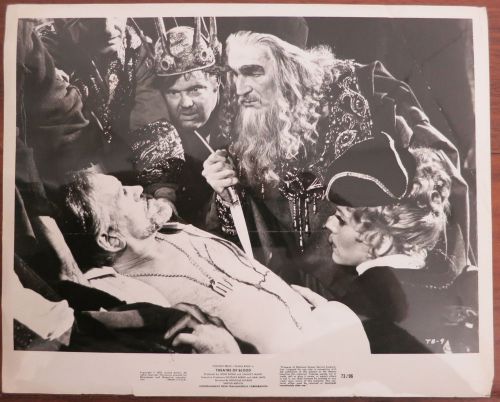 Theatre Of Blood Vincent Price Original Photo