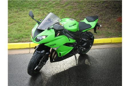 2009 kawasaki ninja zx-6r  sportbike 