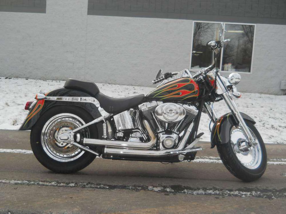 2003 Harley-Davidson FLSTF/FLSTFI Fat Boy Cruiser 