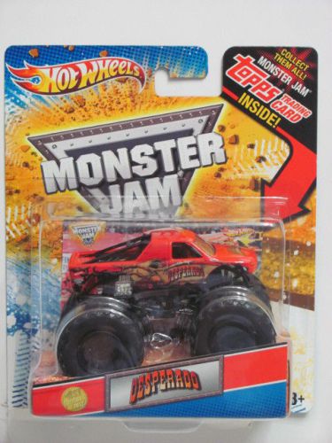 Monster jam  1st editions 2012 desperado topps trading card