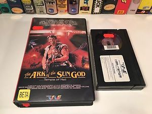 * The Ark Of The Sun God Betamax NOT VHS 1984 Italian Action Beta David Warbeck