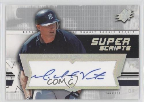2004 SPx Super Scripts Rookie Autographs SU-VE Mike Vento Auto Baseball Card 0f8