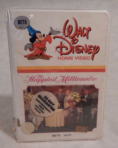 New betamax beta  the happiest millionaire fred mcmurray 1967 disney