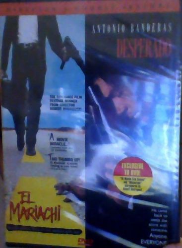 The Mexico Trilogy, El Mariachi, Desperado, and Once Upon a Time in Mexico (DVD,