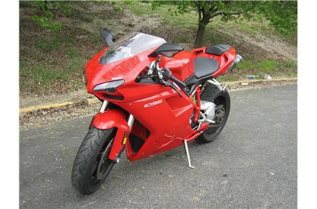 2009 ducati 1098  sportbike 