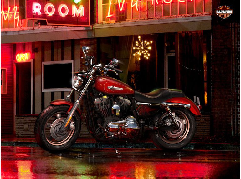 2013 Harley-Davidson Sportster Custom XL1200C - Ember Red Sunglo 