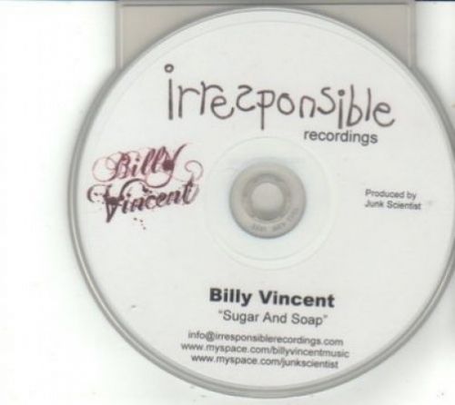 (dh892) billy vincent, sugar and soap - dj cd