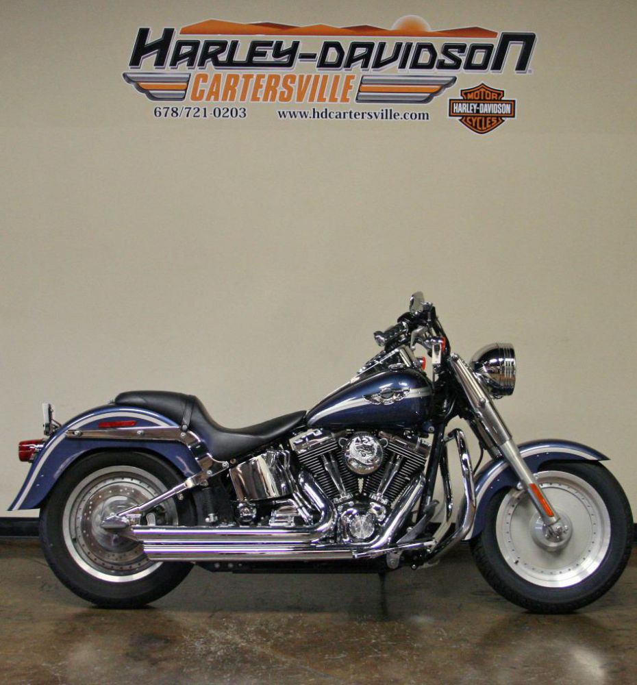 2003 Harley-Davidson FLSTF Softail Fat Boy Sportbike 