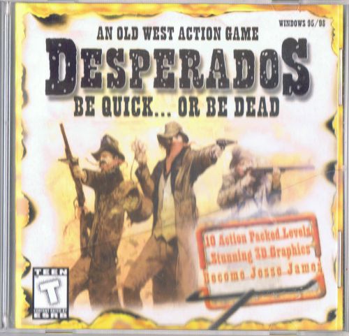 Desperados be quick or be dead pc cd rom old west action game 100% complete *ln*