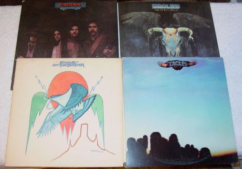 EAGLES LP Lot of 4 Debut Desperado On the Border One of These Nights