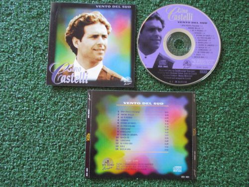 Gino castelli **vento del sud** original 1995 spain cd on afg sigma records