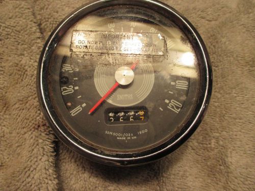 Vintage smiths chronomatic triumph norton bsa sunbeam vincent speedometer rare